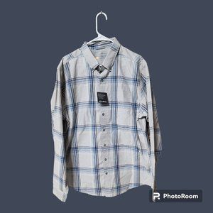 New Mens Eddie Bauer Button Up
